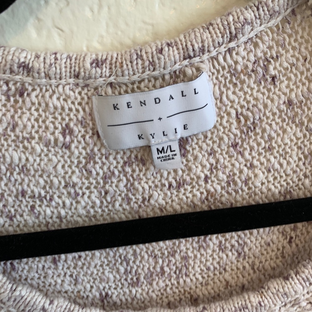 KENDALL and KYLIE batwing sweater 100 cotton - Picture 3 of 4